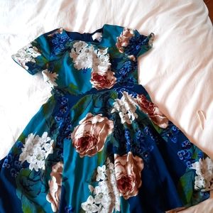 Corey Lynn Carter floral dress from Anthropologie, size 8
